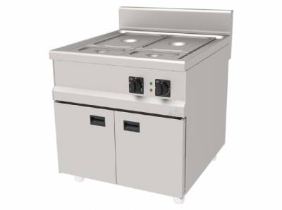 Atalay ASB-890 ASB-890 Sos Bain-Marie 800x900, 900 Seri, Elektrikli, Dolaplı - 1