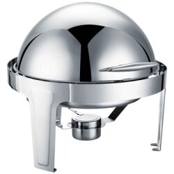 Chafing Dish Roll Top Yuvarlak 6 L (CDC-6) - 2