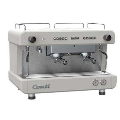 Conti Monaco CC202 Tam Otomatik Espresso Makinesi, 2 Gruplu, Beyaz - 1