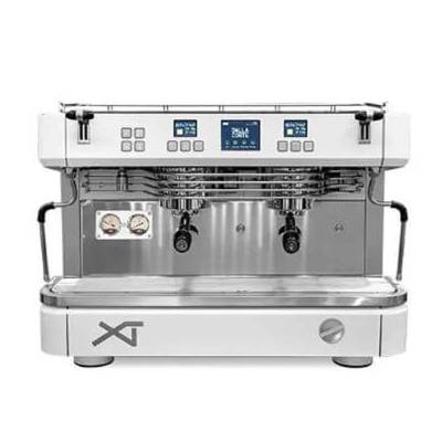 Dalla Corte XT Classic Espresso Kahve Makinesi, 2 Gruplu, Beyaz Krom - 1