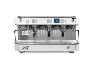 Dalla Corte XT Classic Espresso Kahve Makinesi, 3 Gruplu, Beyaz Krom - 1