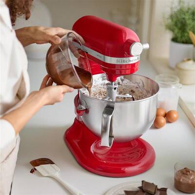 KitchenAid 5KSM60SPXEER Artisan Kaldırılabilir Kaseli Stand Mikser, 5.6 L, İmparatorluk Kırmızısı - 5