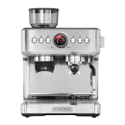 Konchero Serena 5023 PID Çift Kazanlı Öğütücülü Barista Espresso Kahve Makinesi, 1 Gruplu - 1