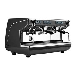 Nuova Simonelli Appia Life Tall Cup Tam Otomatik Espresso Kahve Makinesi, 2 Gruplu, Siyah - 1