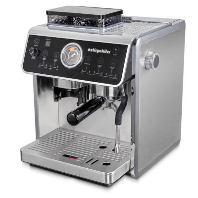 Öztiryakiler Mini Barista Espresso Kahve Makinesi Kahve Değirmenli Tek Gruplu - 3