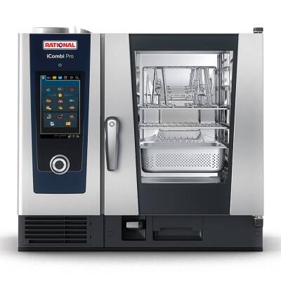 Rational iCombi Pro 6-1/1/G Fırın, 6x1/1 GN Kapasiteli, Gazlı - 1