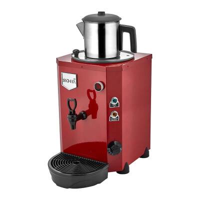 Remta DE14 Jumbo Çay Makinesi, Tek Demlikli, 9 L, Elektrikli, Kırmızı - 1