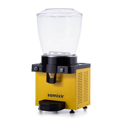 Samixir M22 Panaromik Analog Soğuk İçecek Dispenseri, 22 L, Sarı - 2