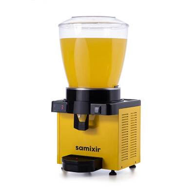 Samixir M22 Panaromik Dijital Soğuk İçecek Dispenseri, 22 L, Sarı - 2