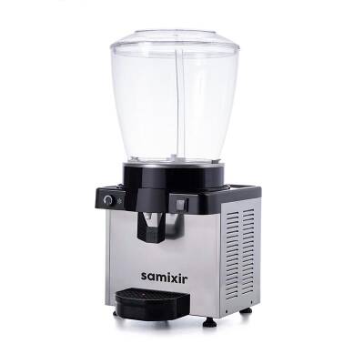 Samixir S22 Panaromik Analog Soğuk İçecek Dispenseri, 22 L, Inox - 1