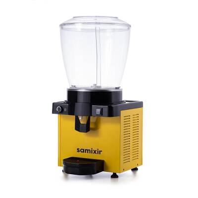 Samixir S22 Panaromik Analog Soğuk İçecek Dispenseri, 22 L, Sarı - 1