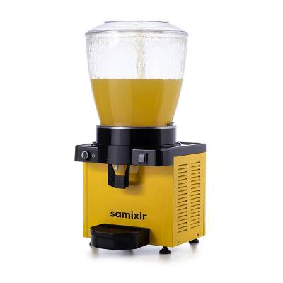 Samixir S22 Panaromik Analog Soğuk İçecek Dispenseri, 22 L, Sarı - 2