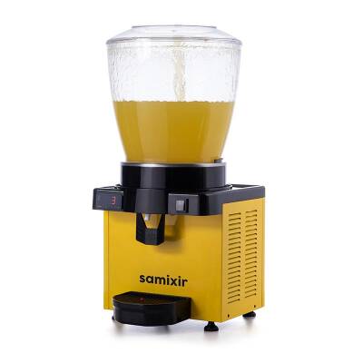 Samixir S22 Panaromik Dijital Soğuk İçecek Dispenseri, 22 L, Sarı - 1