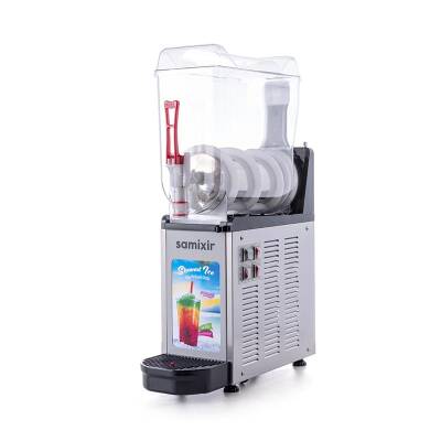 Samixir SLUSH12 Allure Ice Slush Granita Milkshake ve Soğuk Meyve Suyu Dispenseri, 12 L, Inox - 2