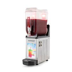 Samixir SLUSH12 Allure Ice Slush Granita Milkshake ve Soğuk Meyve Suyu Dispenseri, 12 L, Inox - 1