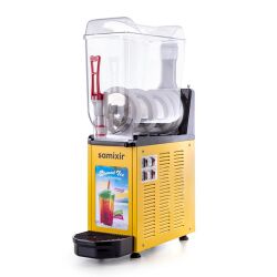 Samixir SLUSH12 Allure Ice Slush Granita Milkshake ve Soğuk Meyve Suyu Dispenseri, 12 L, Sarı - 2