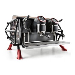 Sanremo Racer Naked Multiboiler Tam Otomatik Espresso Kahve Makinesi, 2 Gruplu, Siyah-Kırmızı - 2