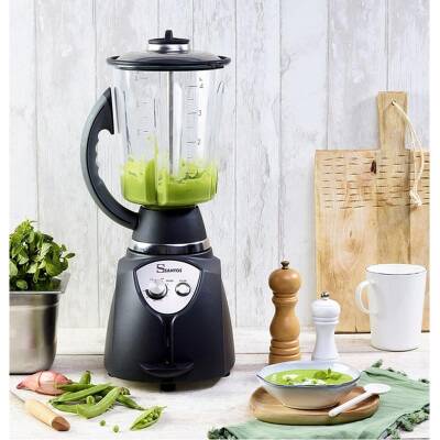 Santos No 37 Mutfak Blender, Paslanmaz Çelik Hazneli, 2 L, 1200 W, Gri - 2