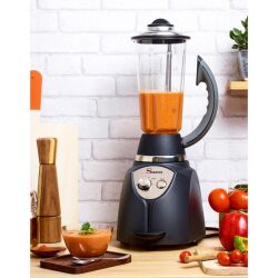 Santos No 37 Mutfak Blender, Paslanmaz Çelik Hazneli, 2 L, 1200 W, Gri - 3