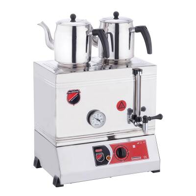 SilverInox 2121 40 Model Kaynaklı Çay Ocağı, 28 L, Elektrikli - 1