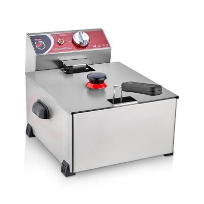 SilverInox 2142 Fritöz, 5 L, Elektrikli - 1