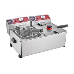 SilverInox 2143 Fritöz, 5+5 L, Elektrikli - 1