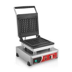 SilverInox 2147 Kare Model Waffle Makinesi, Elektrikli - 1