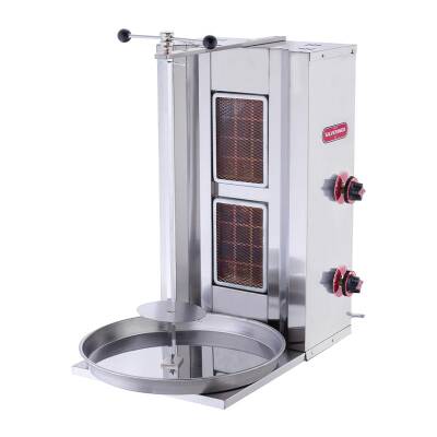 SilverInox 2160 Döner Ocağı, 2 Radyanlı, LPG'li - 1