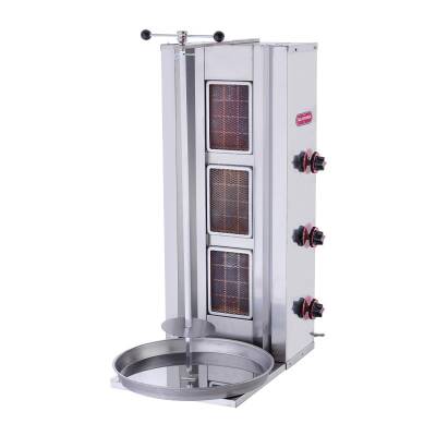 SilverInox 2161 Döner Ocağı, 3 Radyanlı, LPG'li - 1