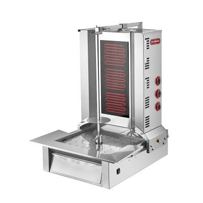 SilverInox AD-03 Alttan Motorlu Döner Ocağı, 3 Radyanlı, Elektrikli - 1