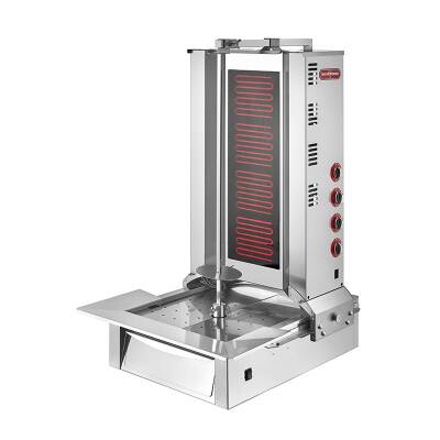 SilverInox AD-04 Alttan Motorlu Döner Ocağı, 4 Radyanlı, Elektrikli - 1