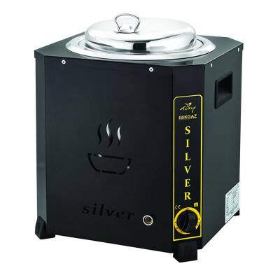 SilverInox C-02 Jumbo Çorba Kazanı, 9 L, Siyah - 1