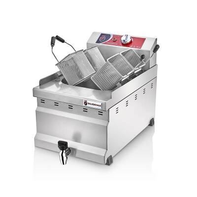 SilverInox MK Makarna Fritözü, 8 L, Elektrikli - 1