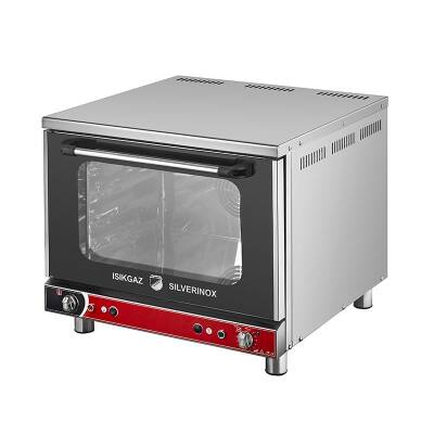 SilverInox PT-4K Manuel Patisseri Fırın, 46x33 cm 4 Tepsi Kapasiteli, Elektrikli - 1