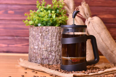 Taşev Zebo - French Press 350 Ml Siyah - 1