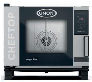 Unox Cheftop Zero Konveksiyonlu Fırın, 5 GN 1/1 Kapasiteli, Elektrikli - 2