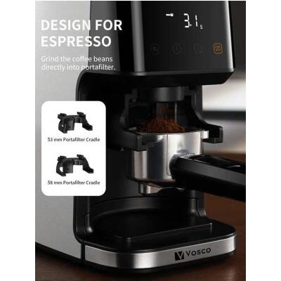 Vosco KD-CG018 Ev Tipi Barista Kahve Değirmeni - 2