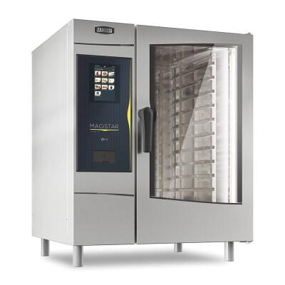 Zanussi Magistar TS Dokunmatik Ekranlı Kombi Konveksiyonlu Fırın, GN 1/1 10 Tepsi Kapasiteli, Elektrikli - 1